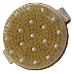 Brosse de massage à sec en bambou Naturaspa