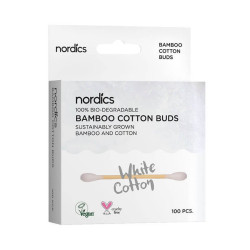 Bio Nordics Bamboo and Cotton Sticks 100 units