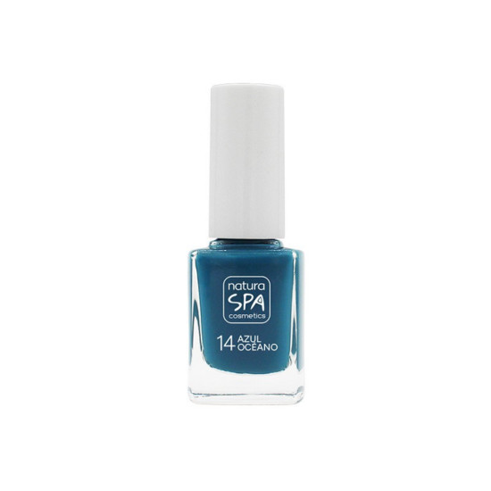 Esmalte uñas 14 azul océano 11gr Naturaspa - Higiene