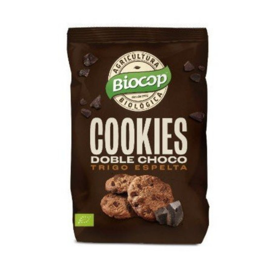 Biscuits double chocolat et épeautre 200gr Biocop ECO - Biscuits