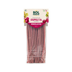 Tagliatelle de Espelta Integral con Remolacha 250gr Sol Natural ECO