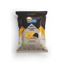Patatas Chips con gusto en Trufa 90gr Añavieja ECO