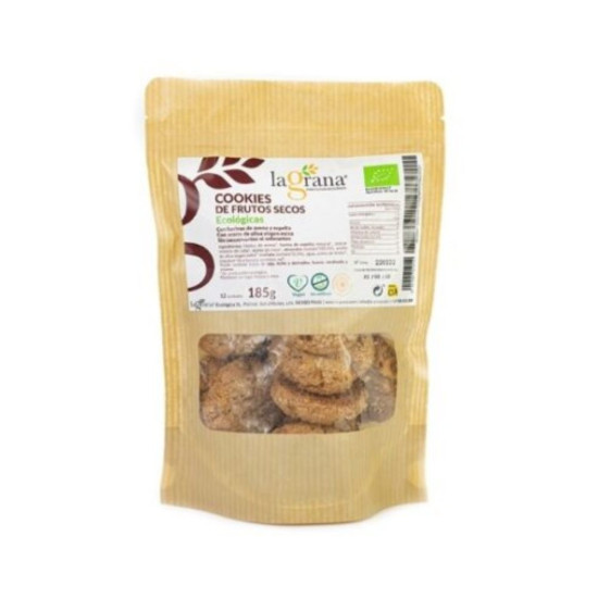 Cookies Nuts 185gr La Grana ECO - Cookies