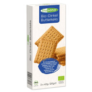 Galletas de Avena y Mantequilla 120gr Frusano ECO