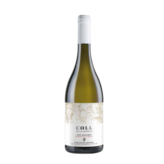 White Wine 100% Macabeu 75cl Coll ECO - Wines and Cavas