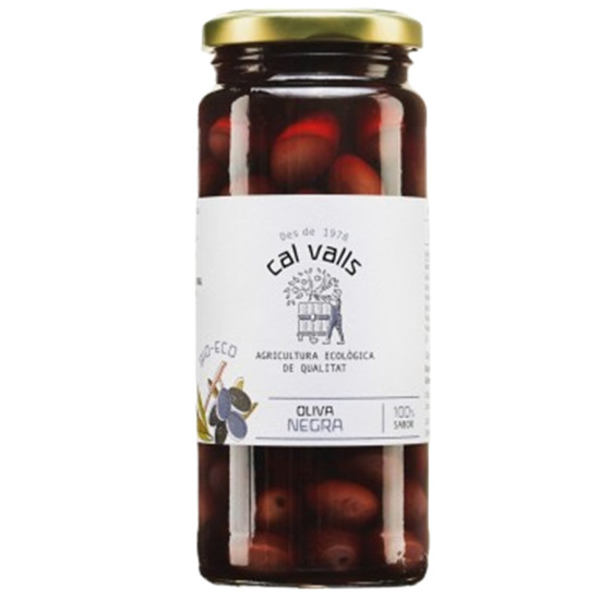 Cal Valls Black Olive 350G ECO - Olives