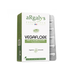 Vegaflore Probióticos y Prebióticos 60 perlas Argalys