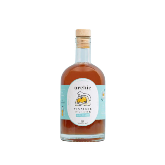 Vinaigre de cidre de pomme 500 ml Archie ECO - Huiles et vinaigres