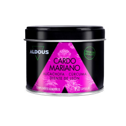 Cardo Mariano amb Carxofa, Cúrcuma, Dent de Lleó Avena Desmodium 120 Càpsules Aldous