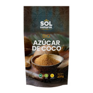 Azúcar de Coco Vegano y sin Gluten 250g SolNatural ECO