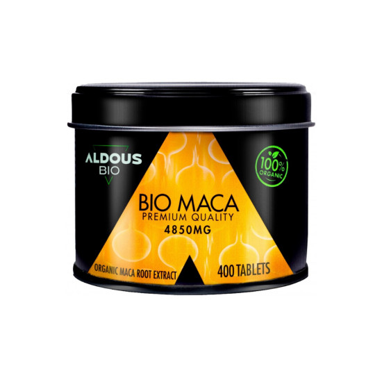 Extracto de Pura Maca Andina Ecológica 4850 mg - 400 comprimidos Aldous Bio - Energéticos