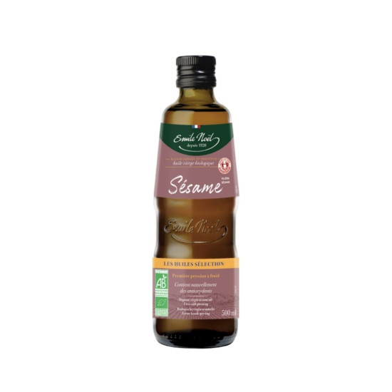Virgin Toasted Sesame Oil 250 ml Emile Noël ECO - Oils and Vinegars