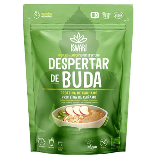 Protéine de Chanvre Éveil du Bouddha 360gr Iswari ECO - Céréales barres et muesli