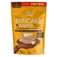 Préparation pour crêpes et gaufres Banane, Chanvre et Miel 400 g Iswari Biologique