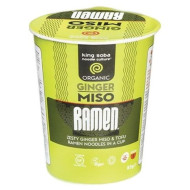 Sopa Ramen de Miso y Jengibre King Soba 85g ECO