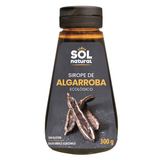 Carob Syrup 300 gr Sol Natural ECO - Sugars and sweeteners