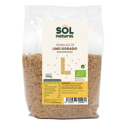 Semillas Lino Dorado 500g Sol Natural ECO