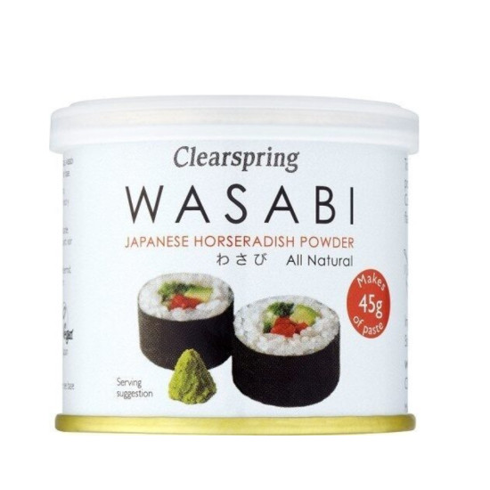 Japanese Wasabi Powder 25gr Clearspring ECO - Spices