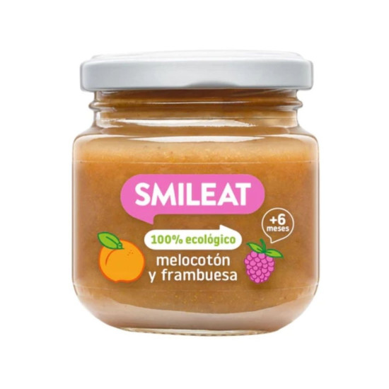Pear,plum and plate 130gr Smileat Gluten-free ECO - Child’s