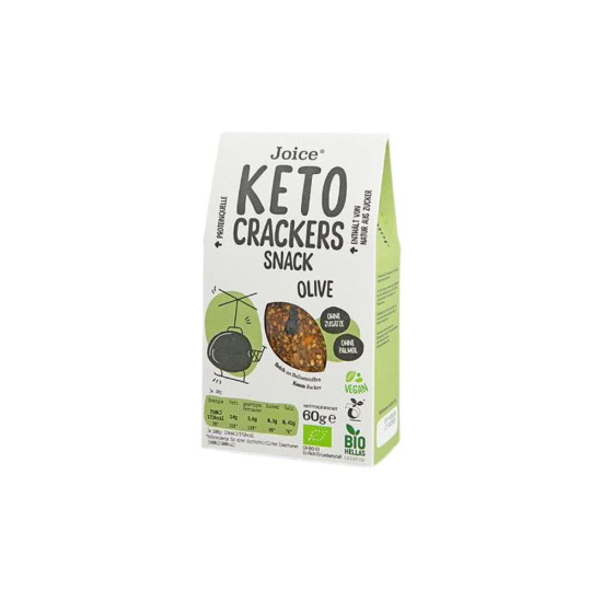 Craquelins Keto Olives 60gr Joice Foods ECO - Boulangerie