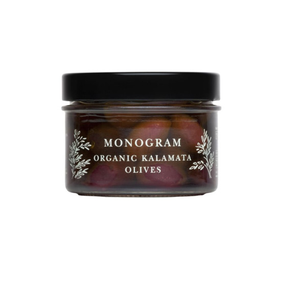 Olives de Kalamata AOVE 314gr Monogram ECO - Aceitunas