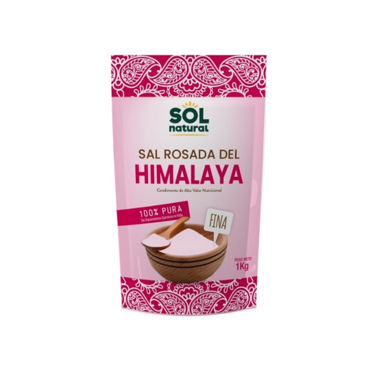 Himalayan Fine Black Salt 1kg Sol Natural ECO - Salt