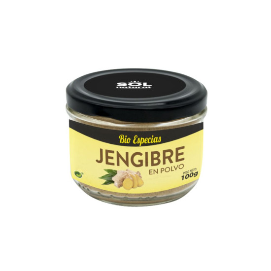 Jengibre en polvo 100g Sol Natural ECO - Especias