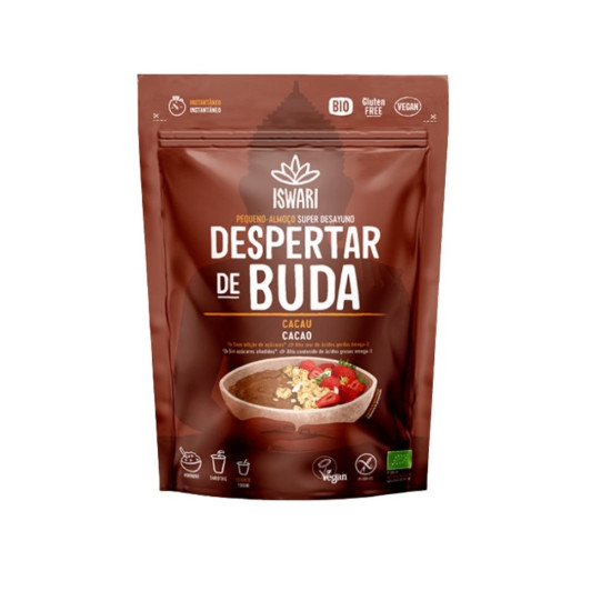 Cacao dÉveil du Bouddha 360gr Iswari ECO - Céréales barres et muesli