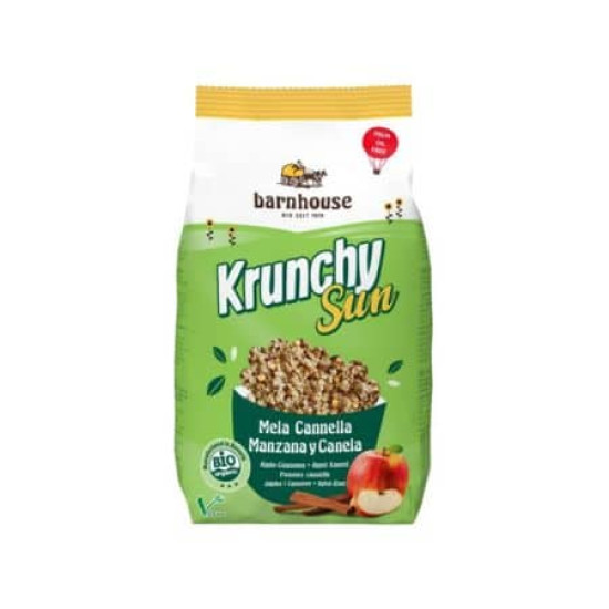 Muesli Krunchi Apple and Cinnamon 750gr Barnhouse ECO - Cereals, bars and muesli