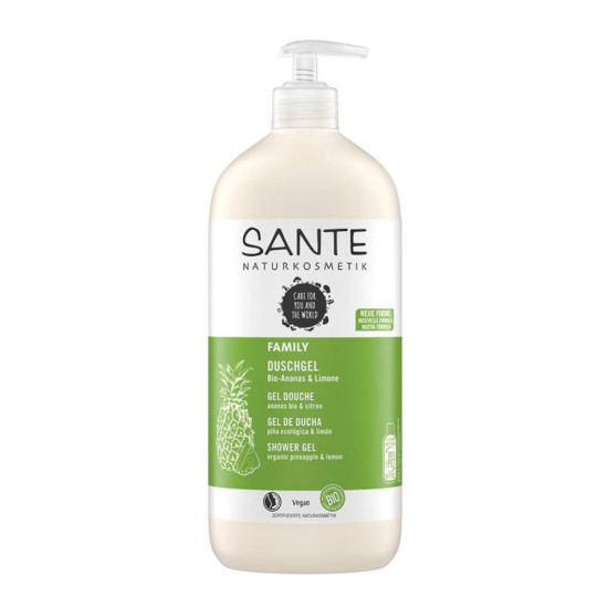 Gel Douche Ananas et Citron Vert 500 ml Sante Naturkosmetika - Soins Personnels