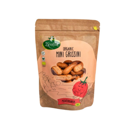 Colines Mediterrànis Sense Gluten i vegà 75gr Zealia ECO - Fleca