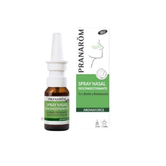 Aromaforce Spray Nasal Descongestion 15ml Pranarom ECO - Suplementos