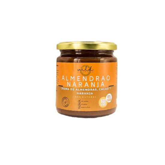 Crème damandes à lorange 350 g Wild Balance - Bouillons et crèmes