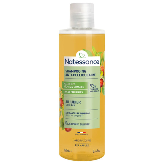 Champú Anticaspa Jujubier Natessance 250 ml Lea Nature ECO