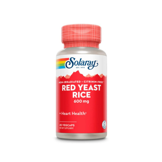 Red Yeast Rice (llevadura vermella darròs) 45cap Solaray ECO - Multinutrients
