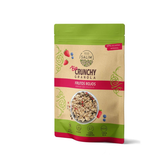 Crunchy Red Fruit Granola 250g Ecosalim ECO - Cereals, bars and muesli