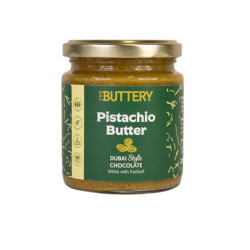 Crema de Pistacho Estilo Dubai Chocolate Blanco 220g TheButtery