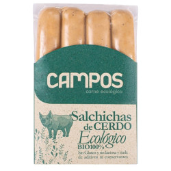 Frankfurt de Cerdo Sin Gluten 250gr Campos ECO