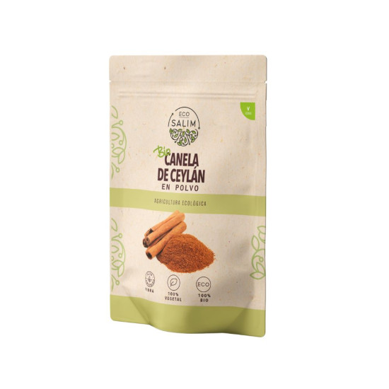 Canela Ceylan en Polvo 150gr Ecosalim ECO - Especias