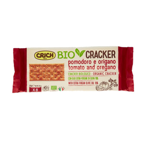Biocrackers de tomàquet i orenga 250g Ecosalim ECO - Fleca