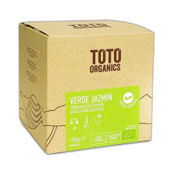 Thé vert au jasmin 15 x 2 g Toto Organics ECO