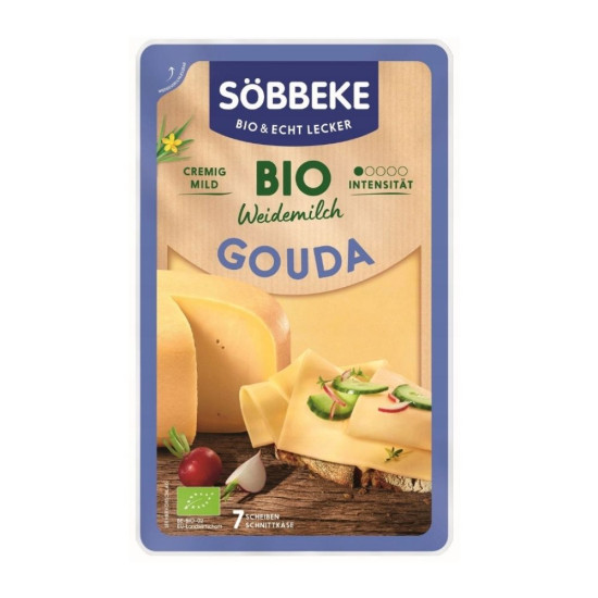 Queso Gouda loncheado 125gr Sobbeke ECO
