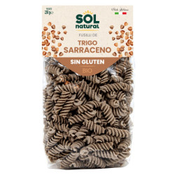 Fusilli trigo sarraceno Sin Gluten 250gr Sol Natural
