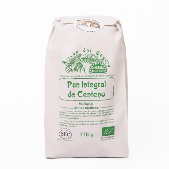Integral Uncut Rye Bread 770gr Rincon del Segura ECO