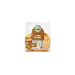 Mini crackers d'espelta integral massa mare 200gr Biocop