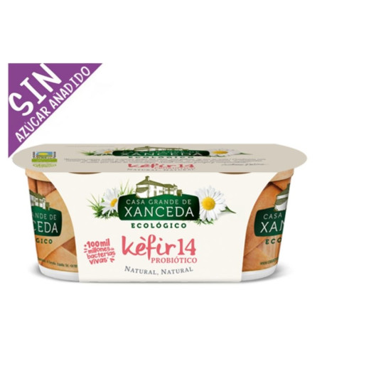 Kefir Natural 2x125gr Chanceda ECO