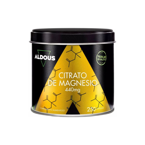 Citrate de magnésium 250 gélules Aldous
