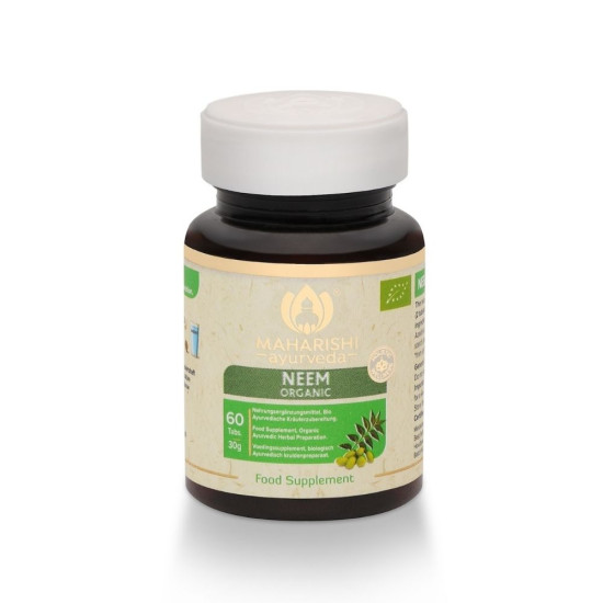 Neem Organic Purifies Blood & Skin 60 capsules Maharishi ECO