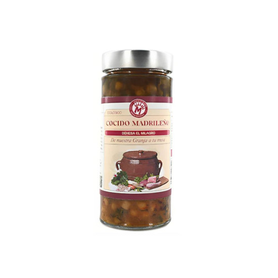 Madrid stew broth 600gr Dehesa El Milagro ECO