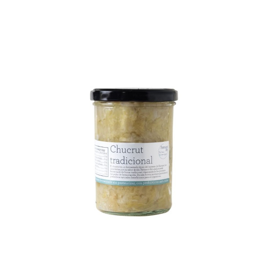 Chucrut Tradicional 400gr Ferment Art Ecológico - Refrigerados